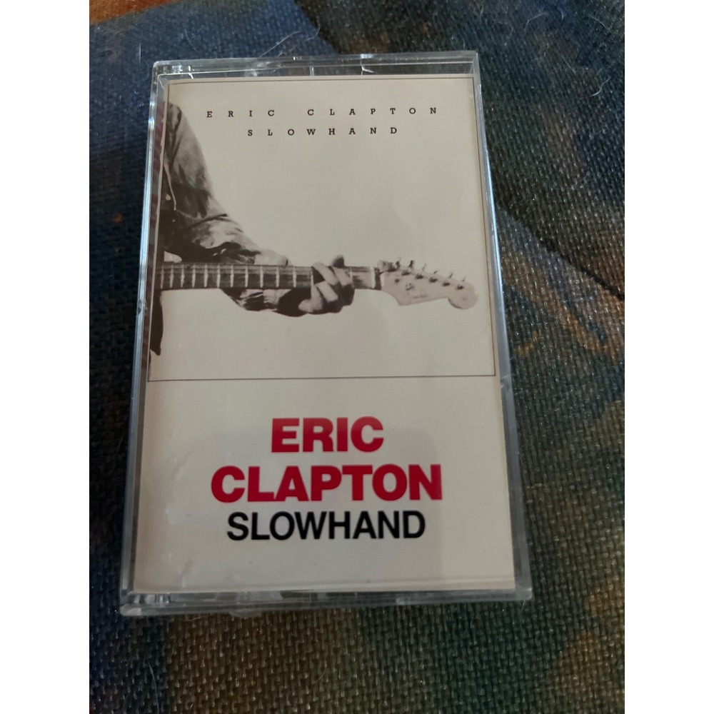 Eric Clapton Slowhand Cassette Tape 1977 Polygram Records 823 276-4 Rock Cocaine